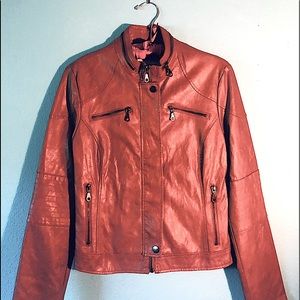 NEVER WORN leather jacket